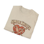 Simple Knitter Seeking Love T-shirt
