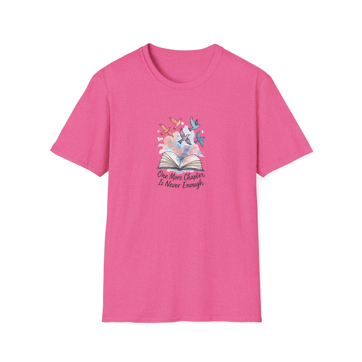 Open Book and Birds T-Shirt