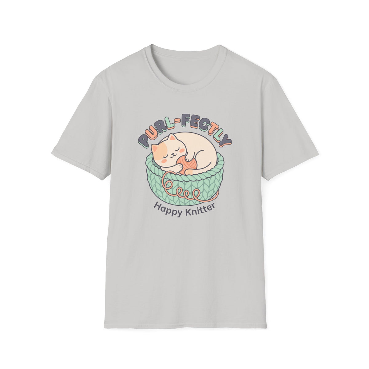 Purl-fectly Happy Knitter T-Shirt