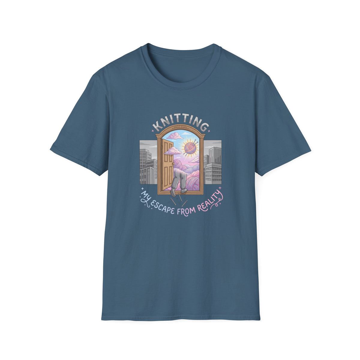 Knitting: My Escape From Reality T-Shirt