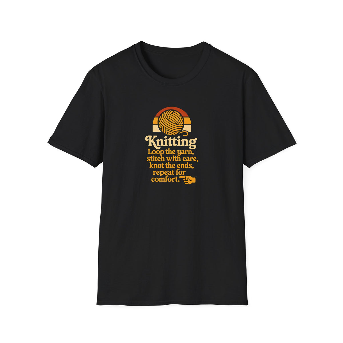 Knitting Yarn Ball T-Shirt