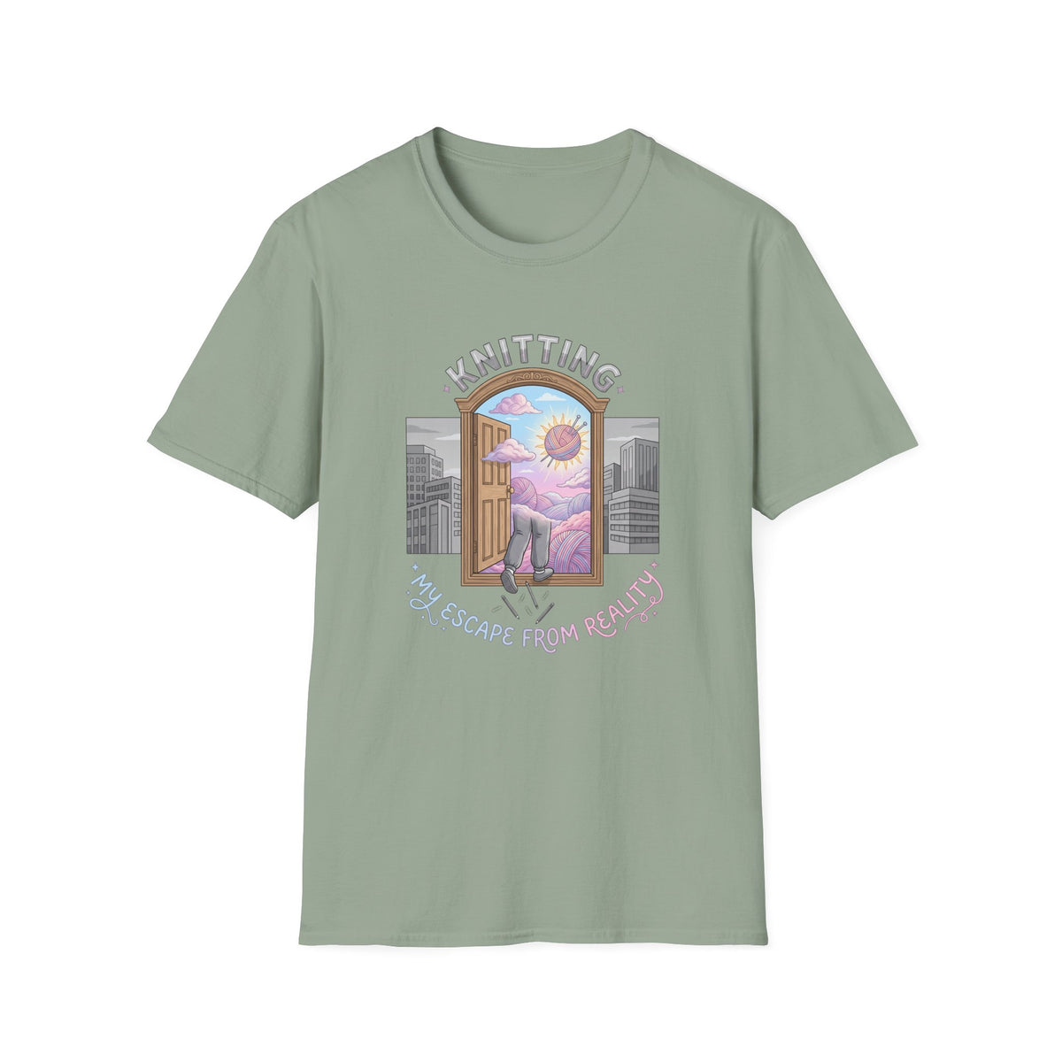 Knitting Is My Escape From Reality T-shirt