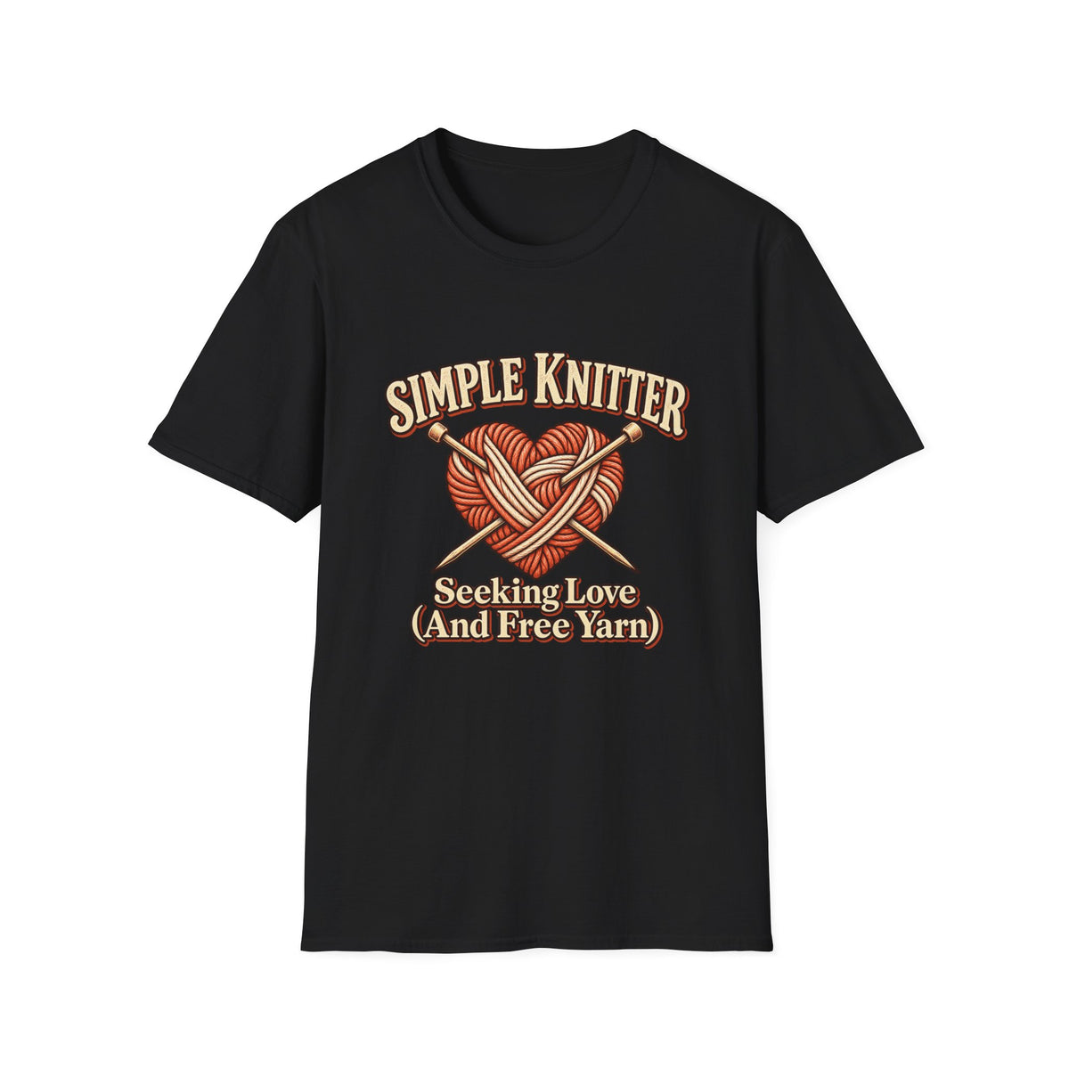 Simple Knitter Seeking Love T-shirt