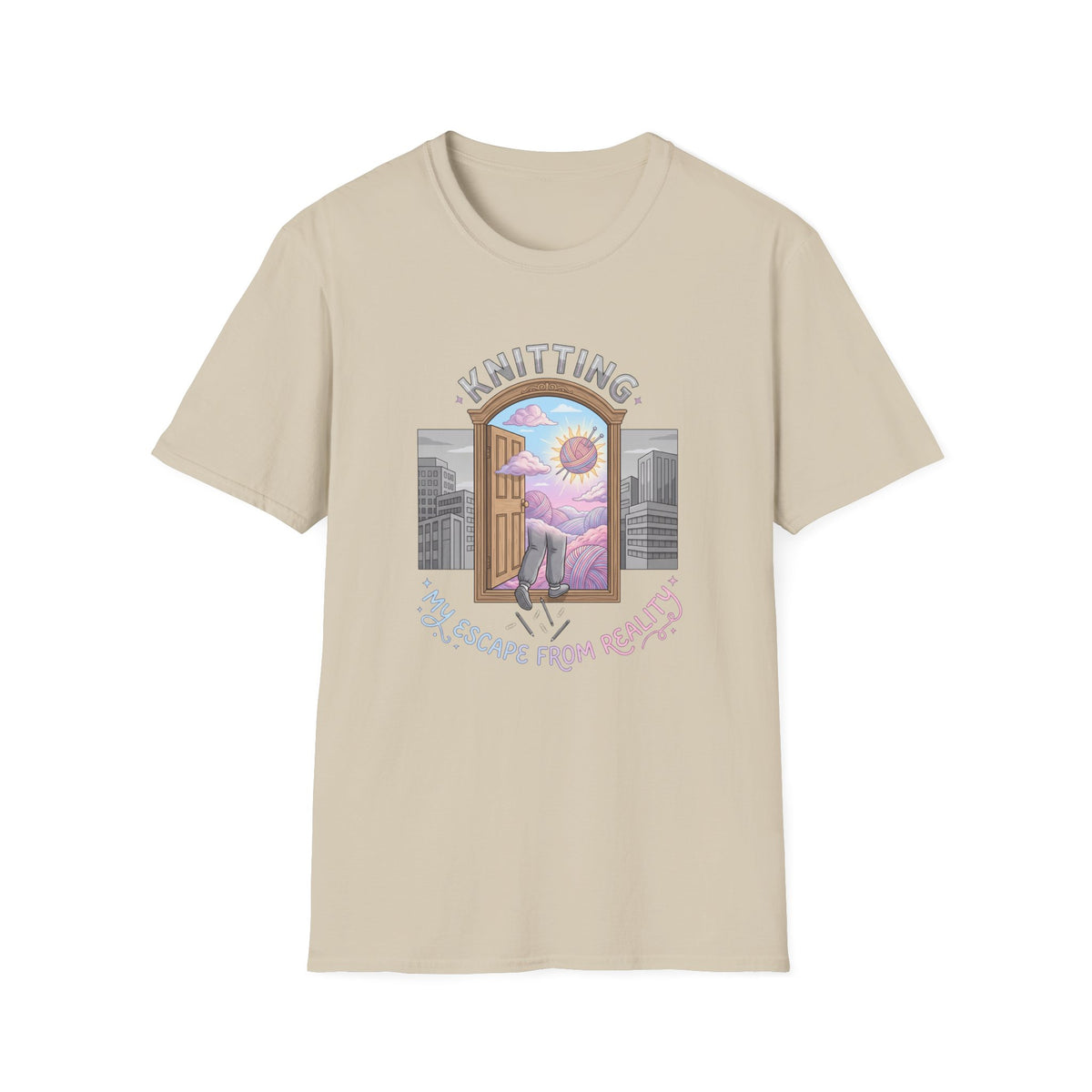 Knitting Is My Escape From Reality T-shirt