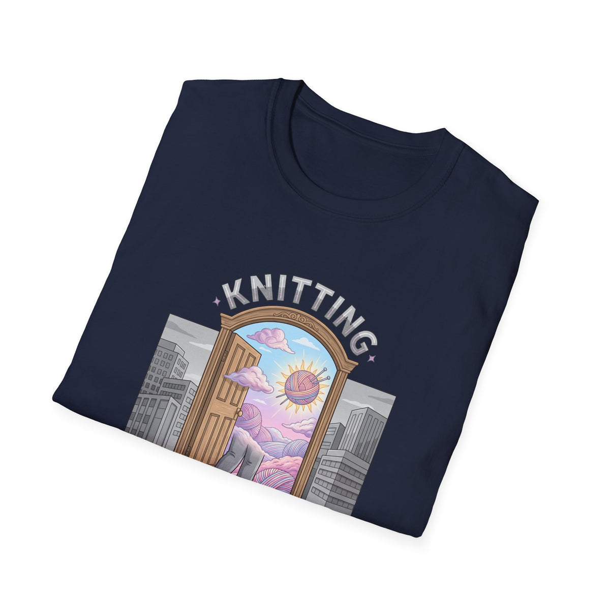 Knitting Is My Escape From Reality T-shirt