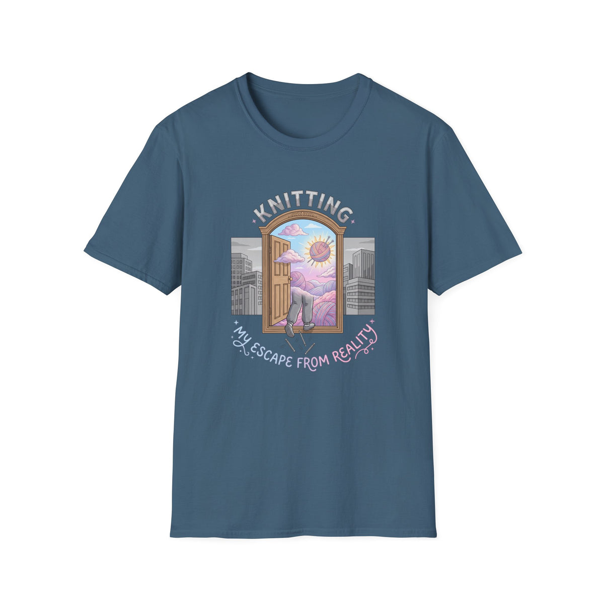 Knitting Is My Escape From Reality T-shirt