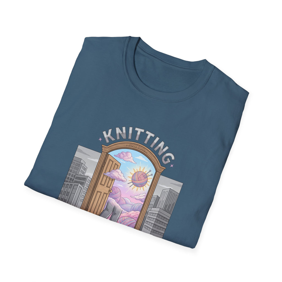 Knitting Is My Escape From Reality T-shirt