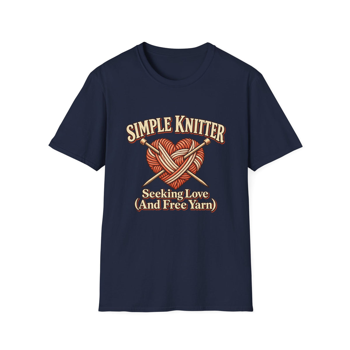 Simple Knitter Seeking Love T-shirt