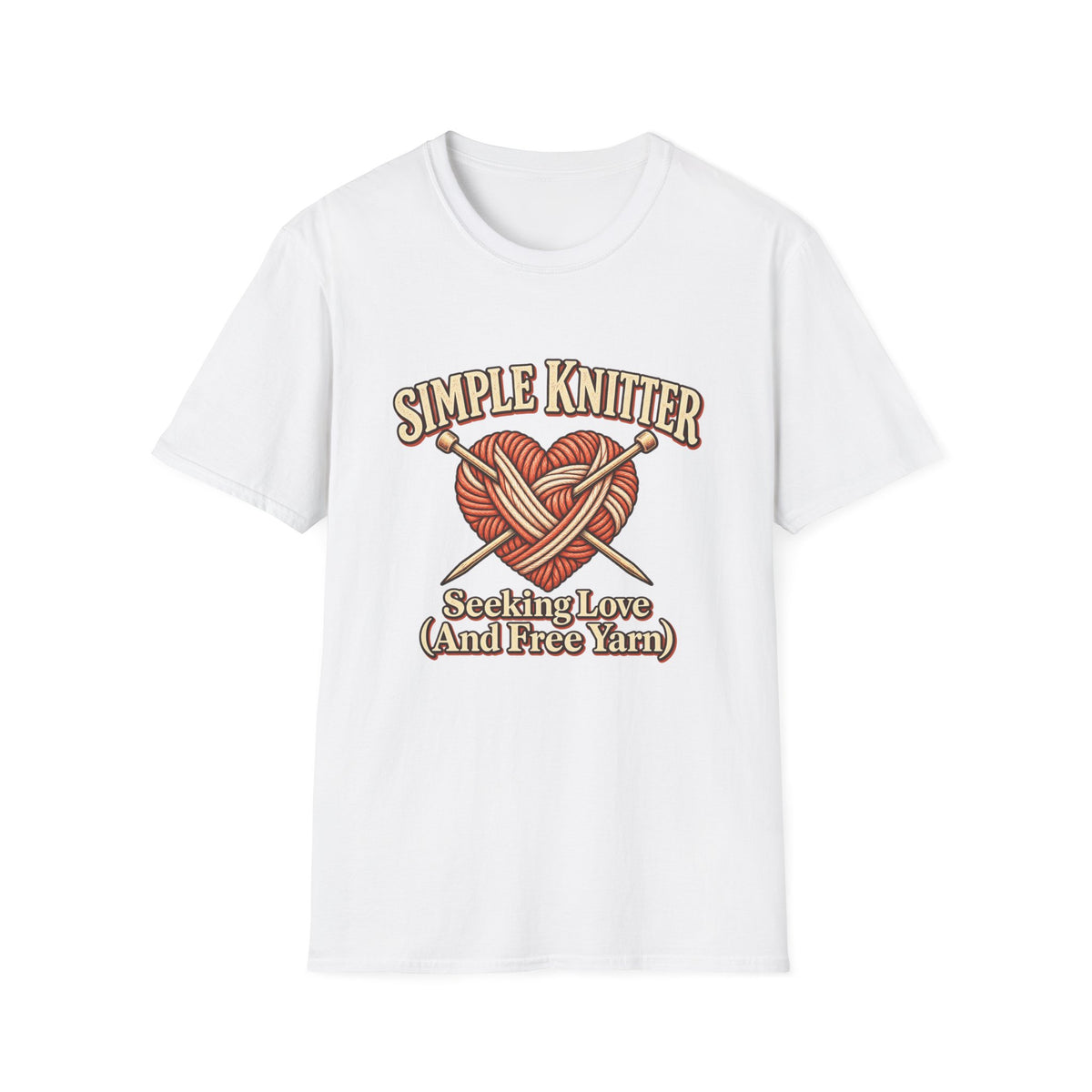 Simple Knitter Seeking Love T-shirt
