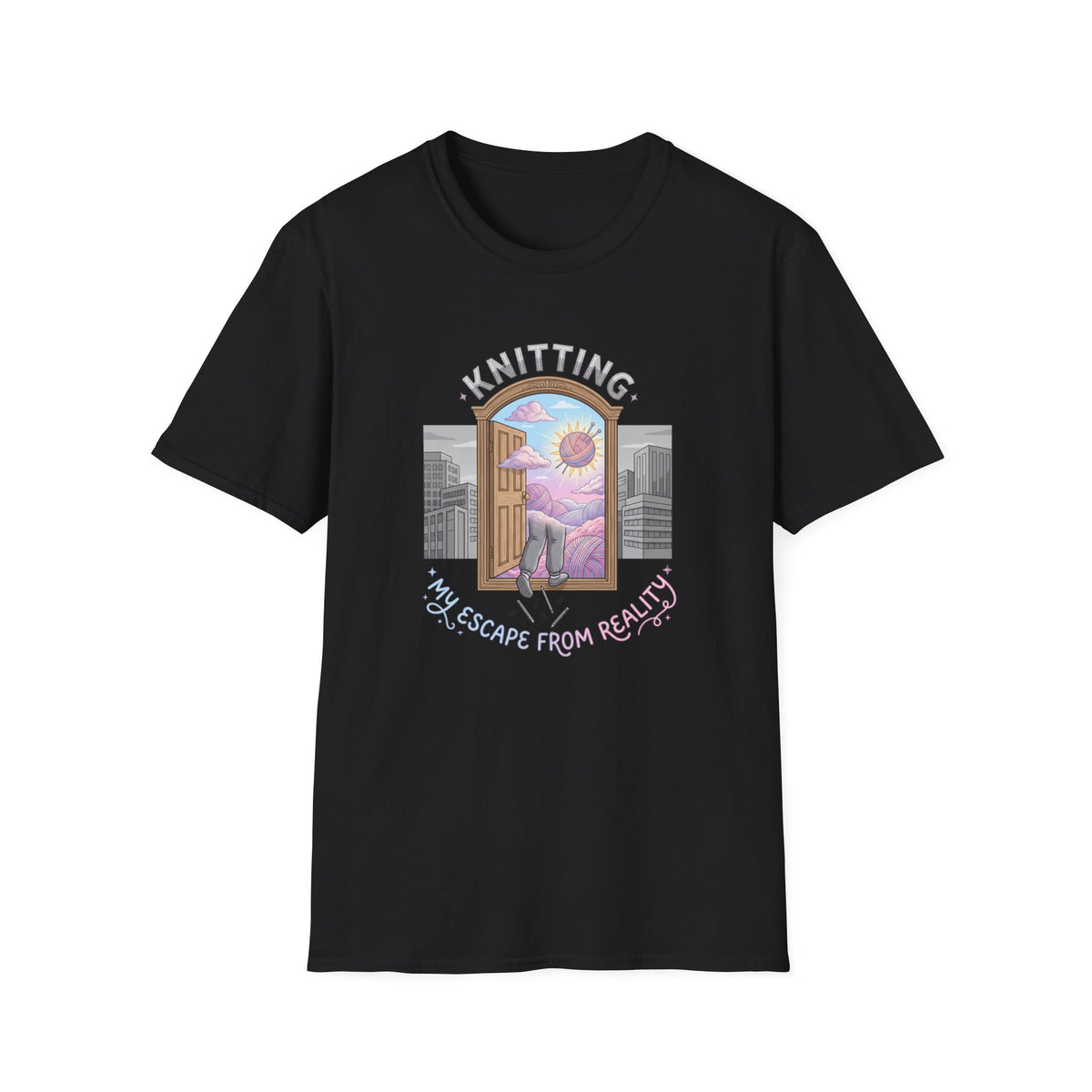 Knitting: My Escape From Reality T-Shirt