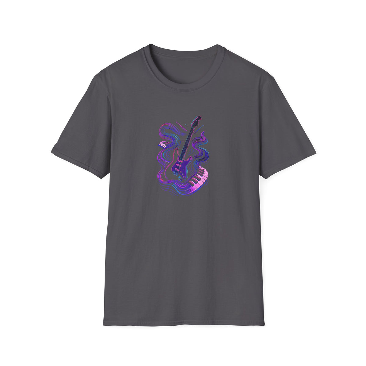 Neon Electric Guitar T-Shirt