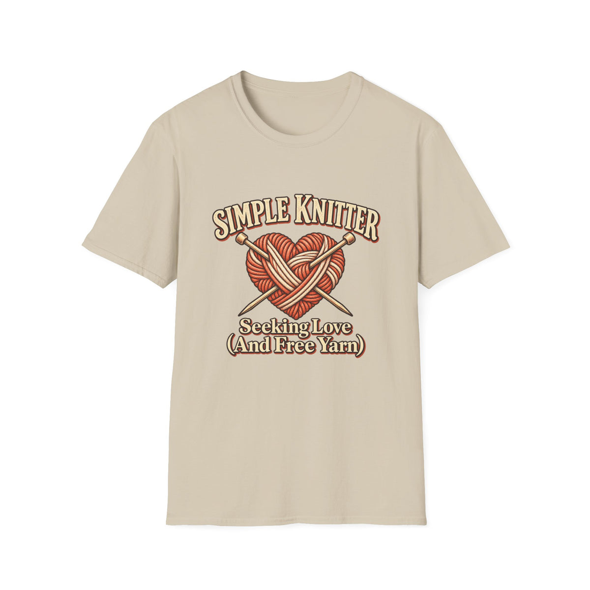 Simple Knitter Seeking Love T-shirt
