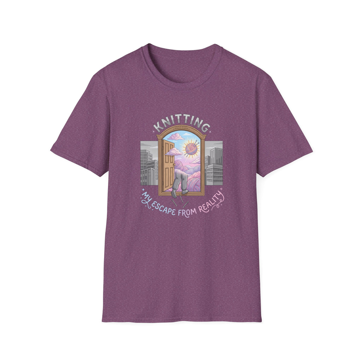 Knitting: My Escape From Reality T-Shirt